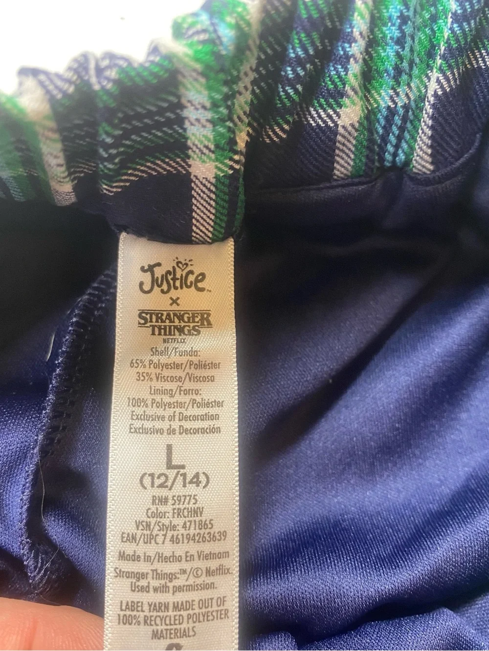 Justice Stranger Things Girl’s Large Skirt